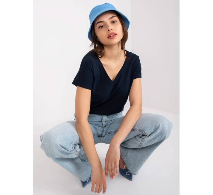 Tričko RV TS 4832.42P tmavo modrá Tričko RV TS 4832.42P tmavo modrá