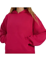 Dámska mikina 4F F1887 tmavoružová 4FWAW25TSWSF1887 53S