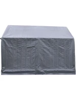 ZÁHRADNÁ GARÁŽ PIVILON 3,50x3,50x2,60M SASKA GARDEN GREY