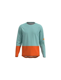 Cyklistické tričko POC M's Motion Air L/S Jersey, modré