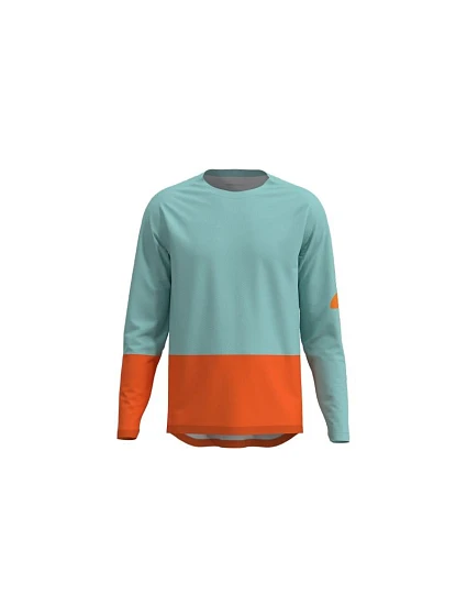 Cyklistické tričko POC M's Motion Air L/S Jersey, modré