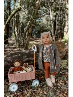 Dziewczęce Ocieplane Śniegowce Z Kokardkami Beżowe Meriva