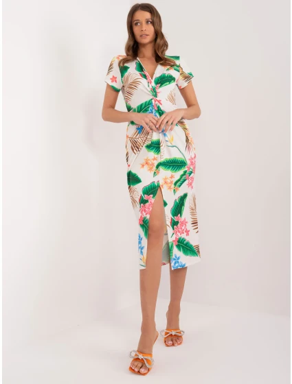 Sukienka DHJ SK  ecru model 20095155 - FPrice