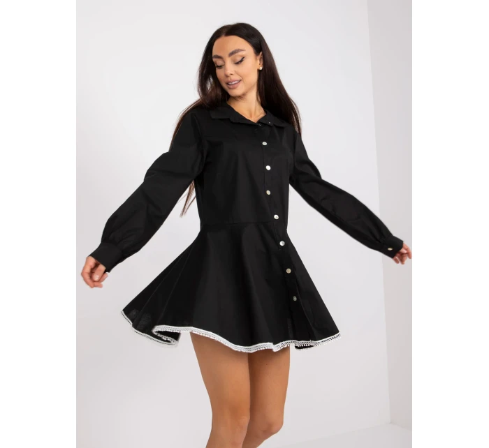 Dámske šaty-DHJ-SK-6801.63P-čierne