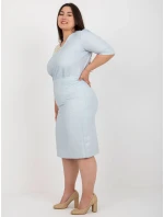 Sukňa LK SD 506697.95 svetlo modrá Sukňa LK SD 506697.95 svetlo modrá