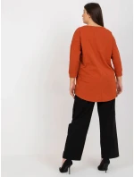 Halenka VI BZ model 17913759 tmavě oranžová - FPrice Halenka VI BZ model 17913759 tmavě oranžová - FPrice