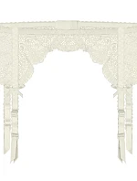 Podväzkový pás Freesia ecru - Julimex