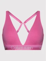 Dámska športová podprsenka QF6683E - TO3 - Hollywood ružová - Calvin Klein