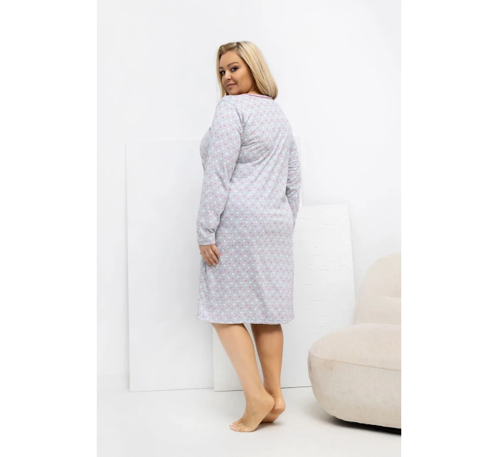 Nadmerné veľkosti Nočná košeľa model 223309 Forever Pink