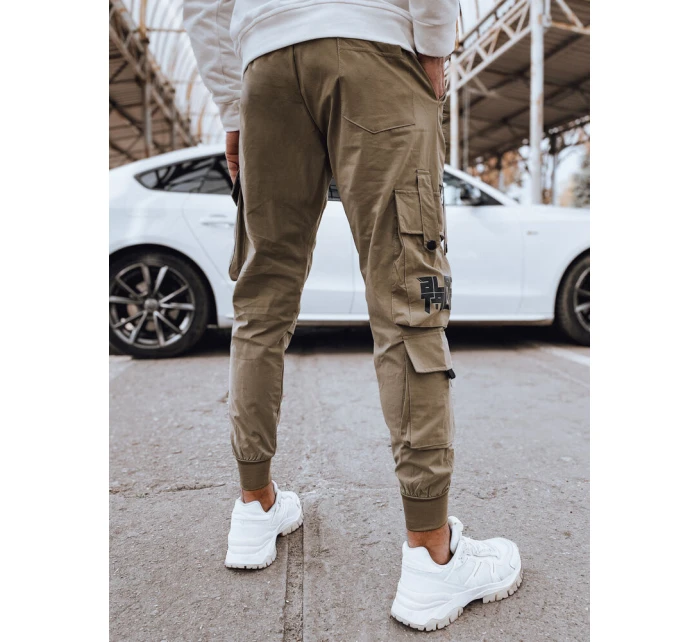 Pánské bojové kalhoty béžové Dstreet model 21976708 - FashionStreet
