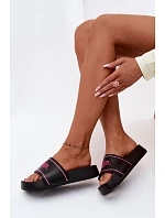 Dámské sandály na platformě model 22275427 Černé - Lee Cooper