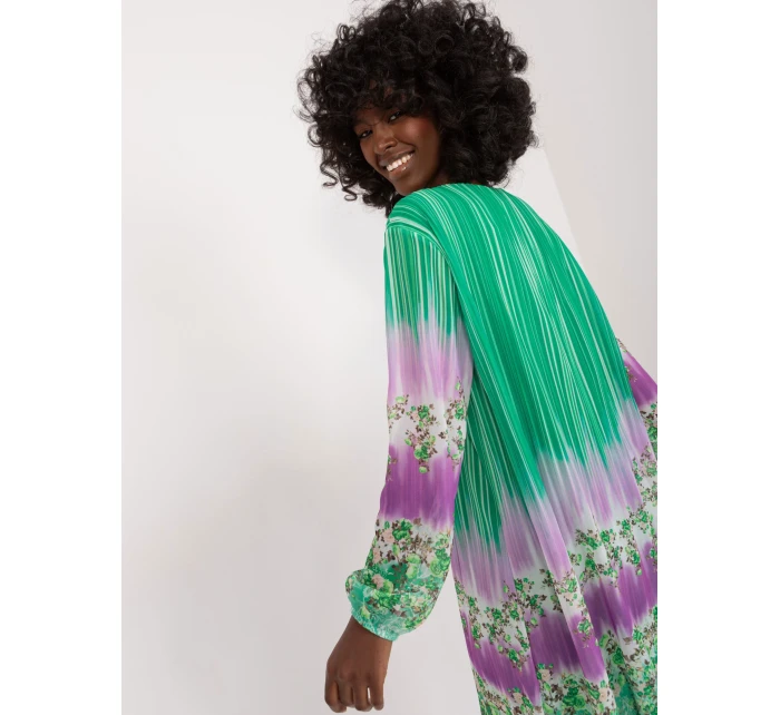 Sukienka DHJ SK model 20105200 zielony - FPrice Sukienka DHJ SK model 20105200 zielony - FPrice