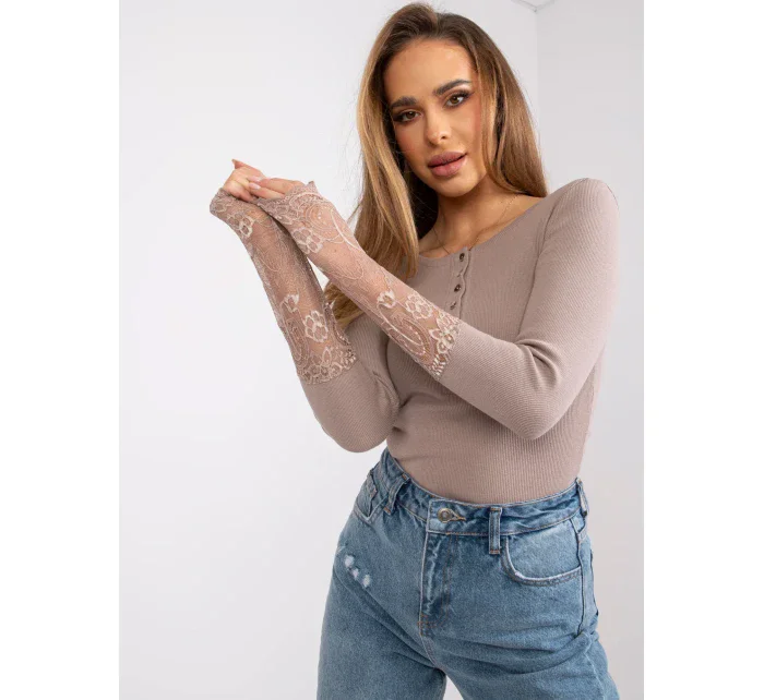 Halenka RV BZ model 17087394 tmavě lila - FPrice Halenka RV BZ model 17087394 tmavě lila - FPrice