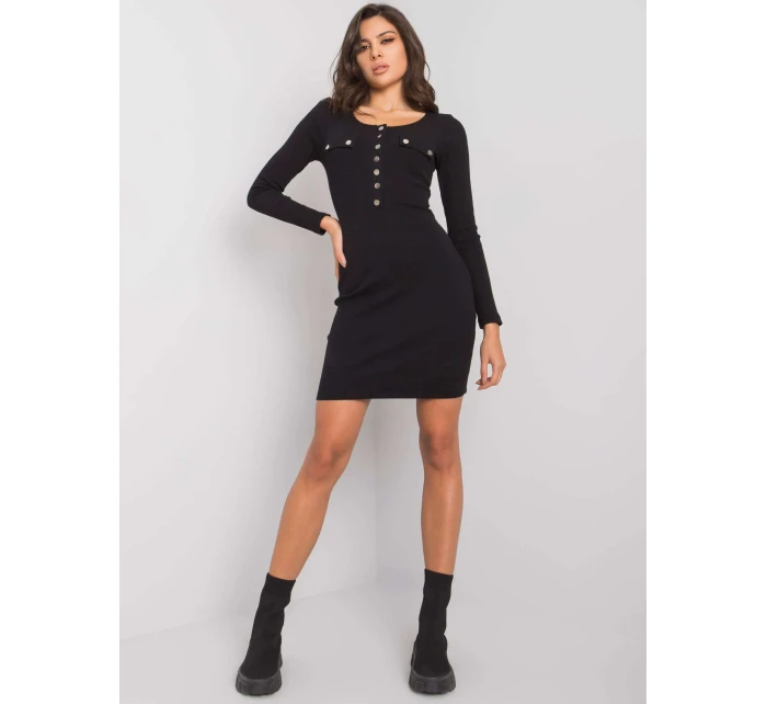 Šaty RV SK 5079 1.17P čierna Šaty RV SK 5079 1.17P čierna