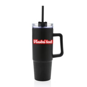 Personalizovaná termoska s průhledným víčkem s obrysem 