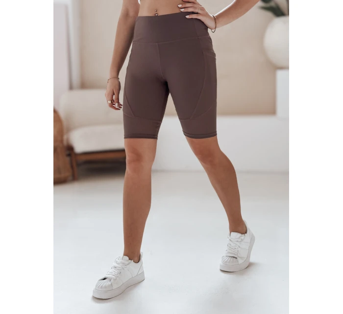 Dámské cyklistické šortky hnědé Dstreet model 21982895 - FashionStreet