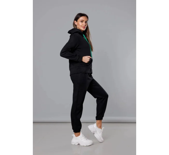 Černý dámský teplákový komplet model 18019172 - LUNA & MIELE