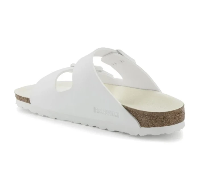 Birkenstock dámske/pánske Birkenstock Arizona Birko-Flor Regular široké chodidlá na leto biele (1019061)