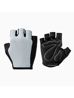 Cyklistické rukavice Wozinsky WRR-02L veľkosť L - sivé