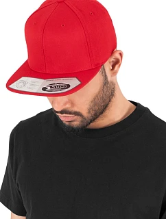 110 6 panelová kšiltovka  red model 22478527 - Flexfit