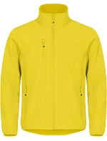 Clique Classic Softshell Jkt M Pánská 3-vrstvá softshellová bunda 67.0910 lemon Clique Classic Softshell Jkt M Pánská 3-vrstvá softshellová bunda 67.0910 lemon