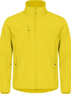 Classic Softshell Jkt M Pánská 3vrstvá softshellová bunda model 22471138 lemon - Clique