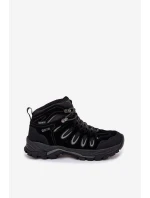 Skórzane Buty Trekkingowe Męskie Big Star OO17433 HI-POLY SYSTEM Czarne