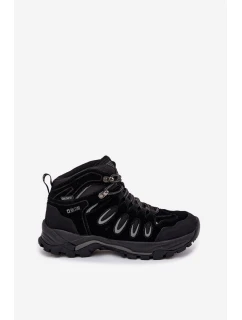 Pánské Kožené Trekingové Boty Big Star model 21706009 HIPOLY SYSTEM Černé - Big Star Shoes