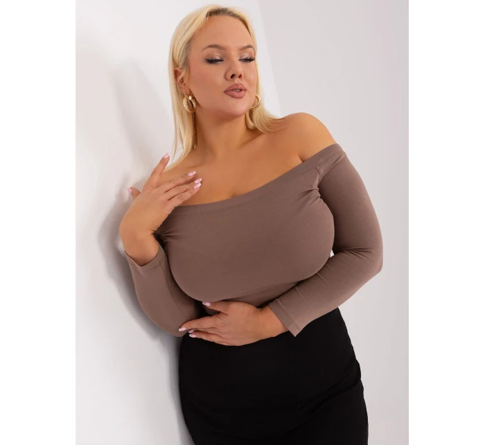 Blúzka RV BZ 4692.29 svetlohnedá Blúzka RV BZ 4692.29 svetlohnedá