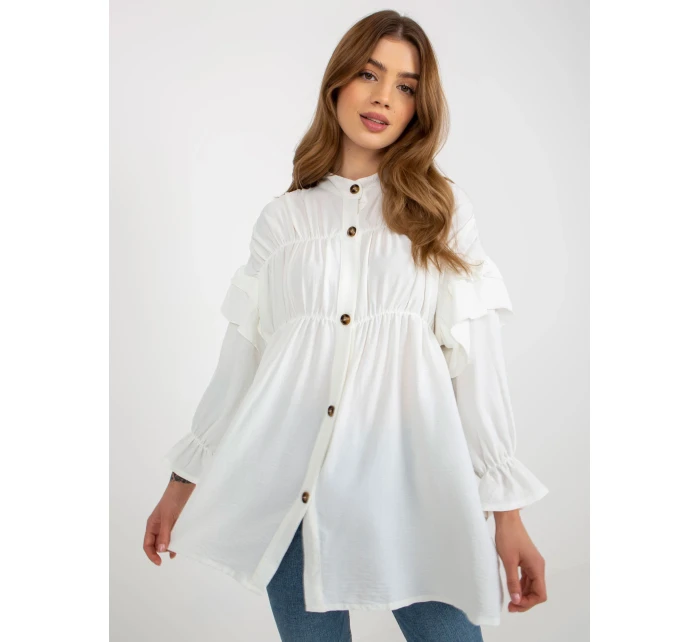 Dámská košile TW KS BI model 18048998 ecru - FPrice Dámská košile TW KS BI model 18048998 ecru - FPrice