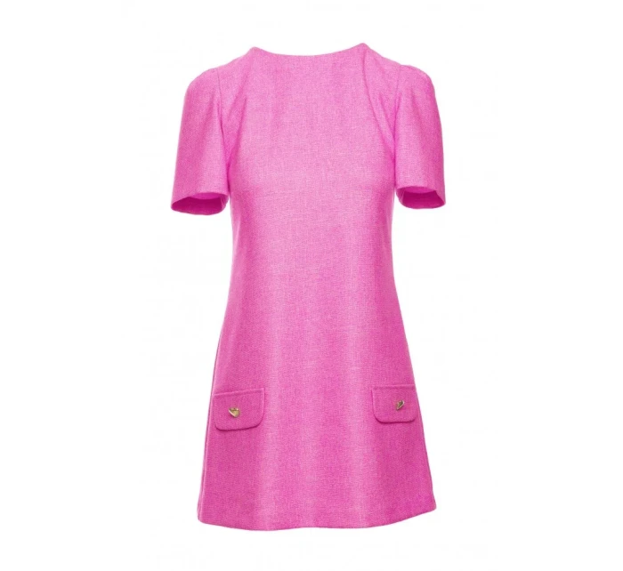 model 21061541 Mini šaty do A fuchsiové - Moe model 21061541 Mini šaty do A fuchsiové - Moe