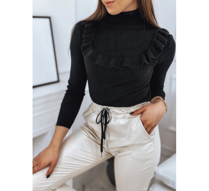 Dámský svetr NOAH černý Dstreet model 21964196 - FashionStreet Dámský svetr NOAH černý Dstreet model 21964196 - FashionStreet