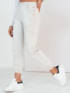 Dámské cargo kalhoty light beige Dstreet model 21973343 - FashionStreet