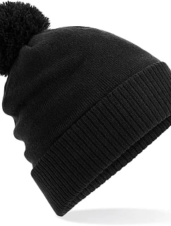 Beechfield B 439 Pletená čiapka „Thermal Snowstar®“ 53.0439 čierna
