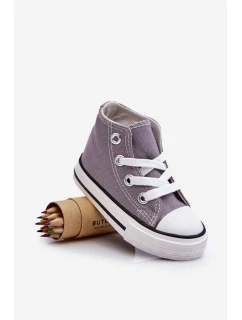 Dětské Vysoké Tenisky Šedá Filemon