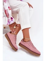 Semišové Dámské Tenisky Daniel  Růžové model 21703337 - Daniel Lopez Just Dare