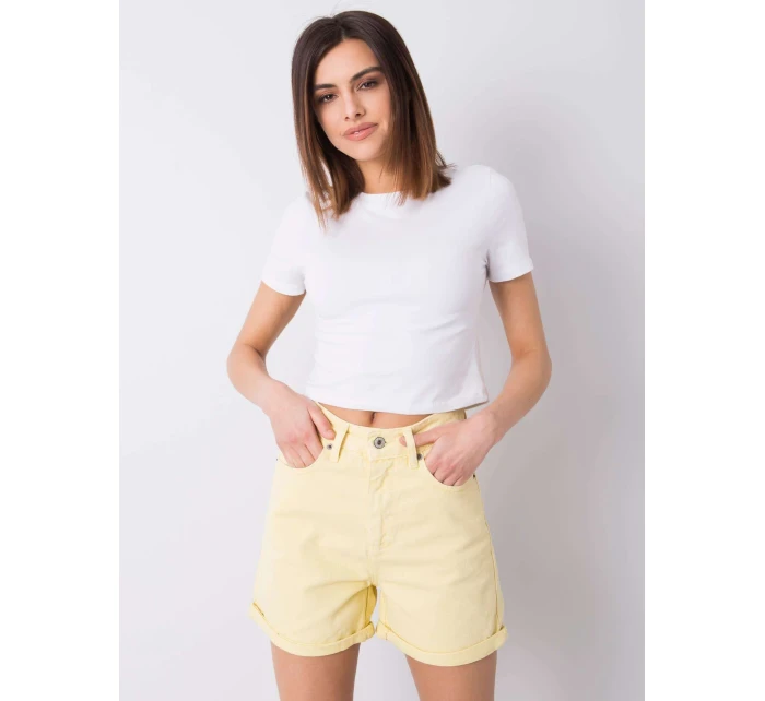 Šortky SN světle žlutá model 15175218 - FPrice