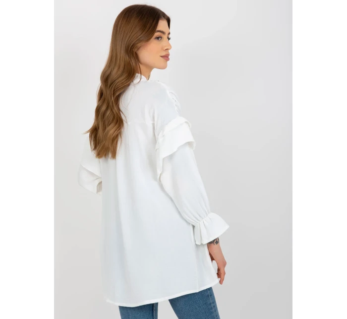 Dámská košile TW KS BI model 18048998 ecru - FPrice Dámská košile TW KS BI model 18048998 ecru - FPrice