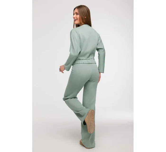 B292 Zavinovacie tričko - mentolové