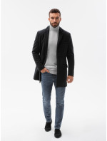 Pánský kabát Coat model 17256367 Black - Ombre