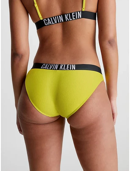 Dámský spodní díl bikin žluté model 18358525 - Calvin Klein Dámský spodní díl bikin žluté model 18358525 - Calvin Klein