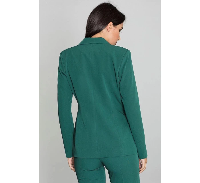 Dámska bunda M562 zelená - Figl