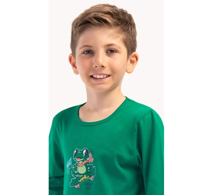 Detské pyžamo dlhé Frog