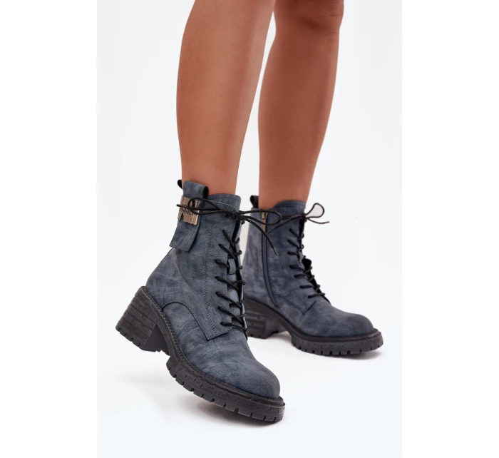 Šnurovací vyšší model 219111 Krok v štýle