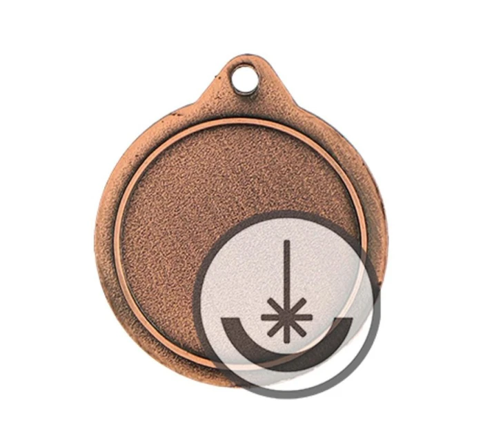 Laserom gravírovaná medaila - RMI