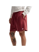 Pánské kraťasy Nike Club v barvě bordó FN3520 613