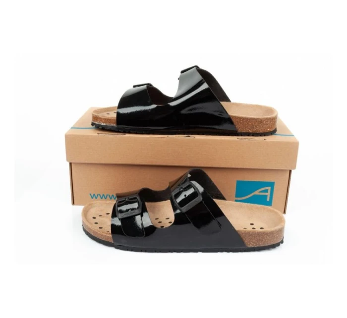 Sandály Black W pracovní žabky model 17524799 - Abeba