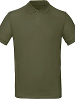 B&C Inspire Polo /men_° Pánske polo tričko z bio bavlny 01.0430 urban khaki