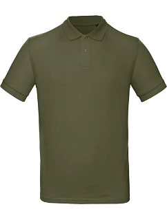 B&C Inspire Polo /men_° Pánské piqué polo z bio bavlny model 22528009 urban khaki