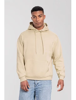 Fruit of the Loom Iconic Premium Hooded Sweat Mikina s kapucňou z hustej bavlny 16.2284 desert sand